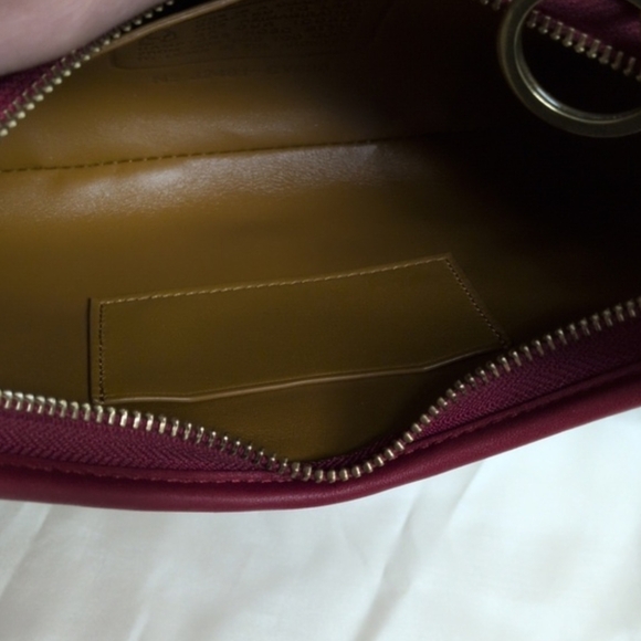 Coach Cherry Hamptons Hobo Leather Shoulder Bag And Wallet Matching Set - Picture 14 of 14